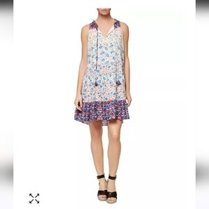 Sanctuary Pattern Block Peasant Dress size medium